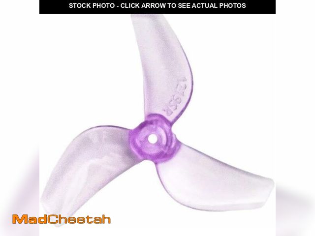Lot 74-14589006 - 4Pairs 1219S 31mm 3-Blade PC Propeller, Compatible with GEMFAN - UNUSED