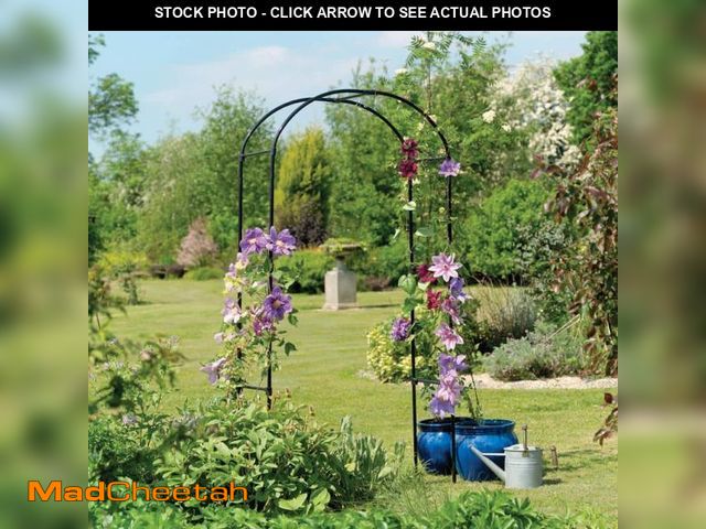 Lot 74-12424690 - *SEE DETAILS* Gardman 3 ft. 3 in. W x 6 ft. 3 in. H (Above Ground) x 19 in. D Rose Arch *SEE DETAILS...