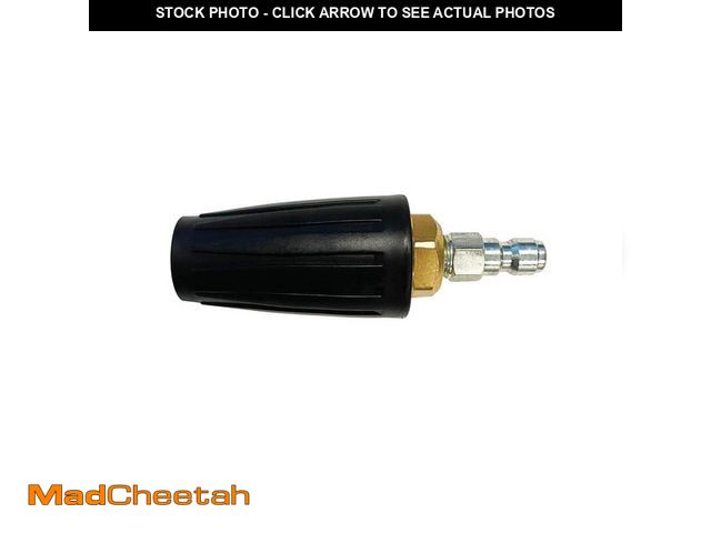 Lot 74-12770312 - DEWALT Universal Turbo Nozzle with QC Connections for Hot/Cold Water 4500 PSI Pressure Washers - UNU...