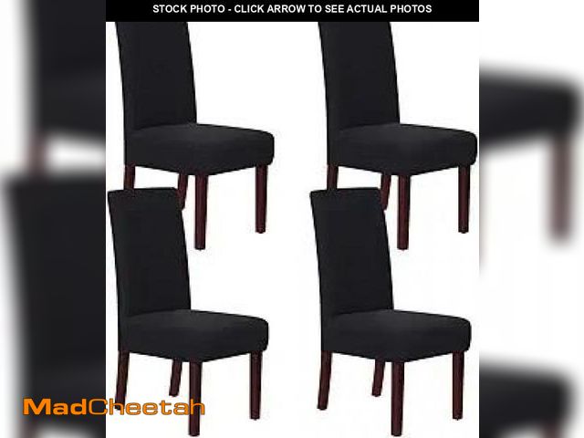 Lot 74-12126791 - H.VERSAILTEX Stretch Dining Chair Covers Set of 4 Chair Covers for Dining Room Parsons Chair Slipcov...