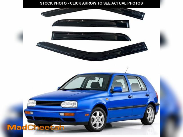 Lot 74-14599641 - IG Window Visors Fit for 1997-2003 Volkswagen Golf, Out-Channel Rain Guards Vent Wind Deflectors 4PC...