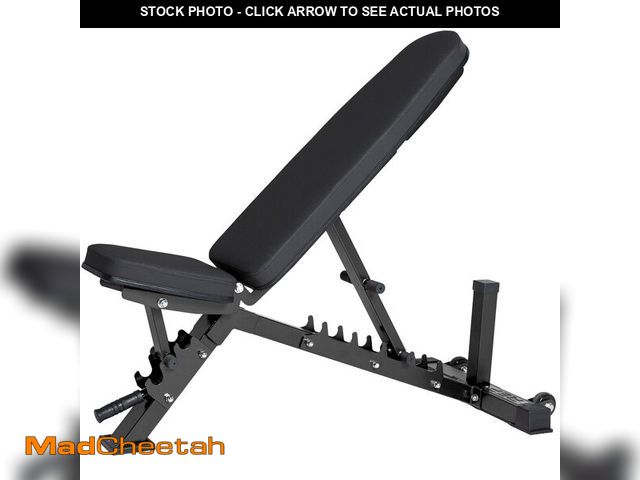 Lot 74-13789294 - REP AB-3100 Adjustable Weight Bench | Matte Black FID Design | Foldable Fitness Platform for Home Gy...
