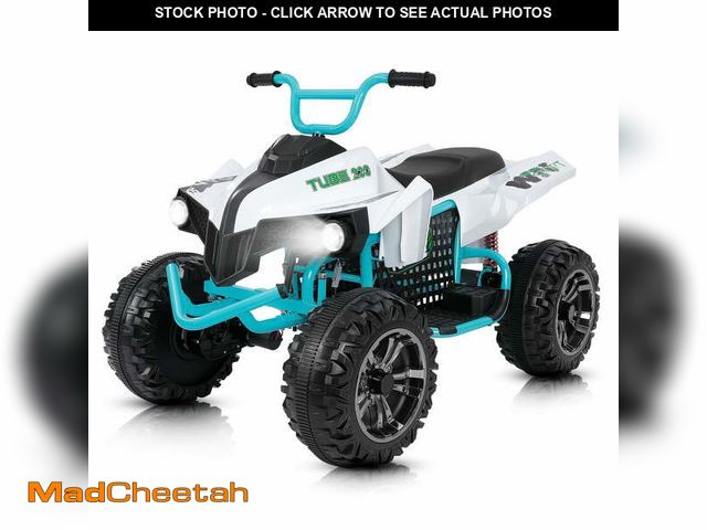 Lot 74-12782493 - Neche 24V 2 Seater Ride on Toy, 4*200W Motors,9AH Battery Powered ,4-Wheeler Kids ATV with Bluetooth...