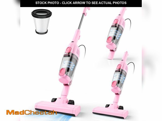 Lot 74-14386395 - Vazone R6X Corded Stick Vacuum Cleaners for Home, 20Kpa Powerful Suction Stick Vacuum with 16Ft Cord...