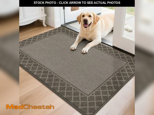 Lot 74-14045591 - BEQHAUSE Door Mat Indoor Entrance Dirt Trapper Rugs for Entryway Non Slip Welcome Mat Absorbent Floo...