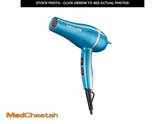 Lot 74-12969617 - BaBylissPRO Hair Dryer, Nano Titanium 2000-Watt Blow Dryer, Hair Styling Tools &amp; Appliances, BNT...