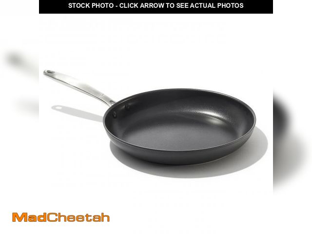 Lot 74-12521841 - OXO Enhanced 12" Frying Pan Skillet, PFAS-Free Ceramic Nonstick, Durable Hard Anodized Cookware, Scr...