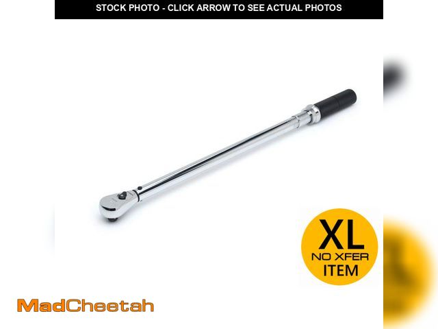 Lot 74-13667643 - GEARWRENCH 1/2 in. Drive 30 ft./lbs. to 250 ft./lbs. Micrometer Torque Wrench - UNUSED