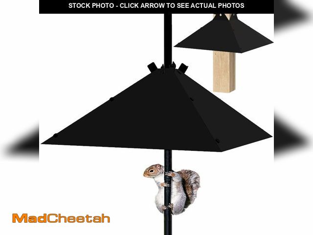 Lot 74-14063482 - PirateAnt Metal Squirrel BaffleÃ¯Â¼ÅAdjustable Opening Size Up to 4x4 Wide Wooden Post,Squirrel Baf...