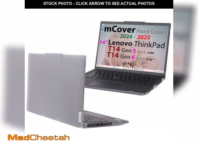 Lot 74-14269907 - mCover Hard Case ONLY Compatible for 2024-2025 14" Lenovo ThinkPad T14 Gen 5/6 &amp; ThinkPad P14s G...