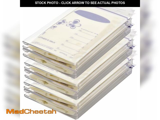 Lot 74-14358676 - 6-Pack Freeze Flat Breast Milk Storage Bag |Breastmilk Freezer Flattener Kit Make Mother's Milk Bags...