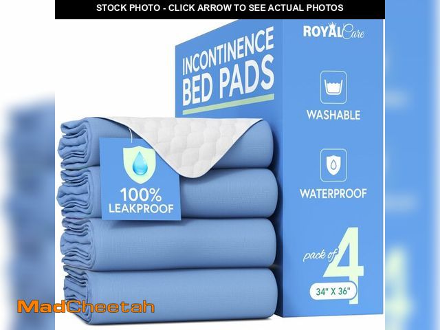 Lot 74-14060616 - Incontinence Bed Pads - Reusable Waterproof Underpad Chair, Sofa and Mattress Protectors - Highly Ab...