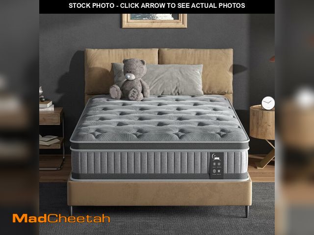 Lot 74-13790673 - HAPPYMONT Queen Mattress 10 Inch Hybrid Mattress in a Box, Medium Firm Queen Size Bed Mattresses wit...