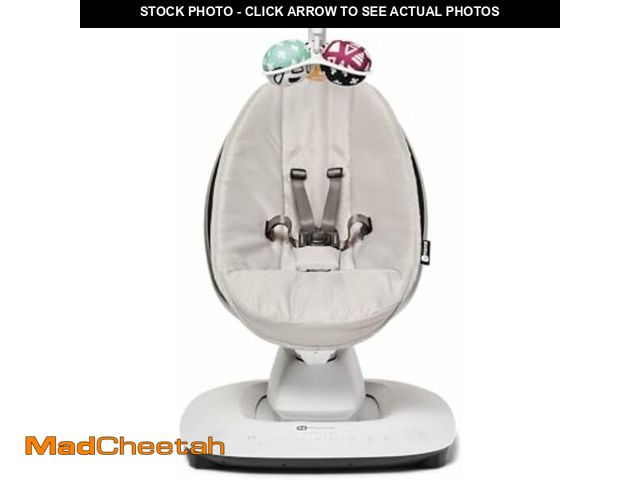 Lot 74-13041841 - 4moms MamaRoo Multi-Motion Baby Swing, Bluetooth Enabled with 5 Unique Motions, Grey - UNUSED