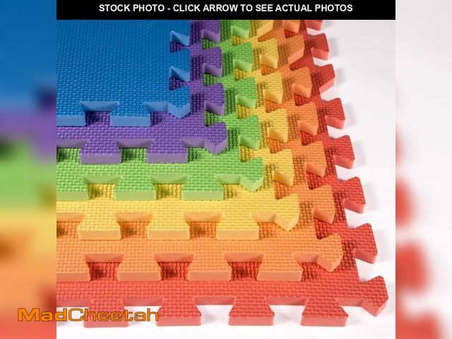Lot 74-12136949 - Flooring Inc's 1/2" Soft Non-Toxic Baby Play Mat, Toddler Playmat, Jigsaw Puzzle PlayMat, Foam Floor...