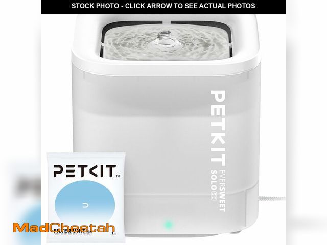 Lot 74-12880539 - PETKIT New Cat Water Fountain with Wireless Pump, Ultra Quiet 65oz/1.85L Pet Water Fountain for Cats...