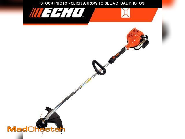 Lot 74-12671039 - *DIRTY/TOOL ONLY* ECHO 21.2 cc Gas 2-Stroke Curved Shaft String Trimmer with Quick Reload Speed-Feed...