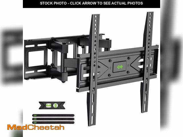 Lot 74-13631347 - USX MOUNT Full Motion TV Wall Mount for Most 32-70 inch TVs up to 99 lbs, Wall Mount Bracket with Du...