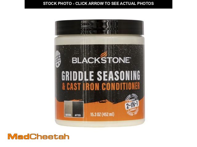 Lot 74-14378627 - BLACKSTONE 4146 Griddle Seasoning and Cast Iron Conditioner, 15.3oz - USED