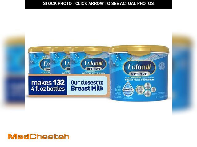 Lot 74-12719729 - Enfamil Optimum (Enspire), Our Closest Formula to Breast Milk, Immune-Supporting Lactoferrin and Bra...