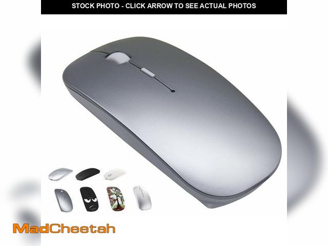 Lot 74-14045765 - Bluetooth Wireless Mouse for MacBook Air Mac Pro Laptop Computer iPad Pad PC Laser Optical Rechargea...