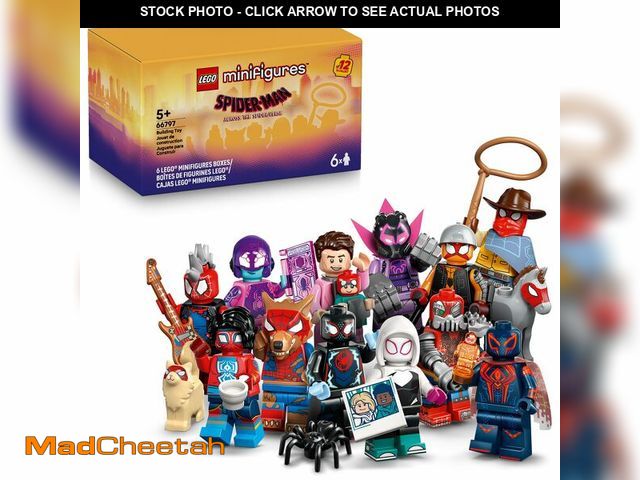 Lot 74-12702840 - LEGO Minifigures Spider-Man: Across The Spider-Verse 6 Pack - Spider-Man Toys for Boys &amp; Girls, ...