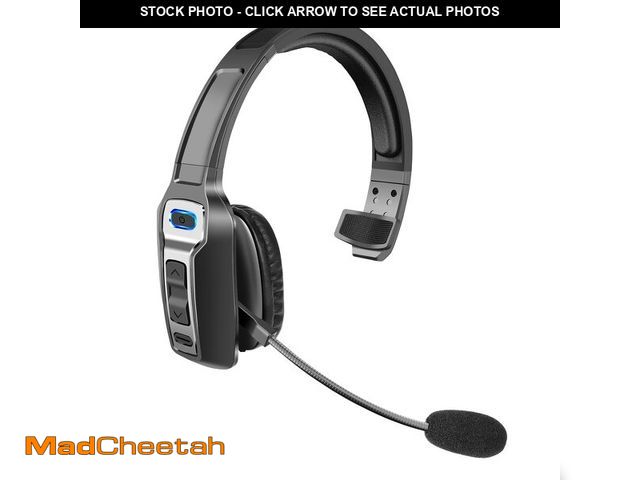 Lot 74-14480521 - Sarevile Trucker Bluetooth Headset, V5.2 Wireless Headset with Upgraded Microphone AI Noise Cancelin...