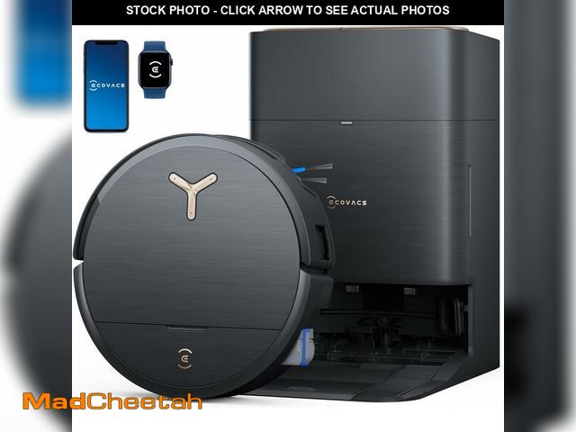 Lot 74-13042025 - ECOVACS DEEBOT X9 PRO Omni Robot Vacuum and Mop, 16,600Pa Blast Suction, OZMO Roller Instant Self-Wa...