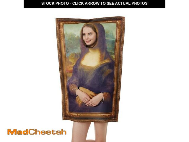Lot 74-14338911 - ReneeCho Mona lisa Famous Paintings Costume Halloween Adult Women Funny Cerative - UNUSED