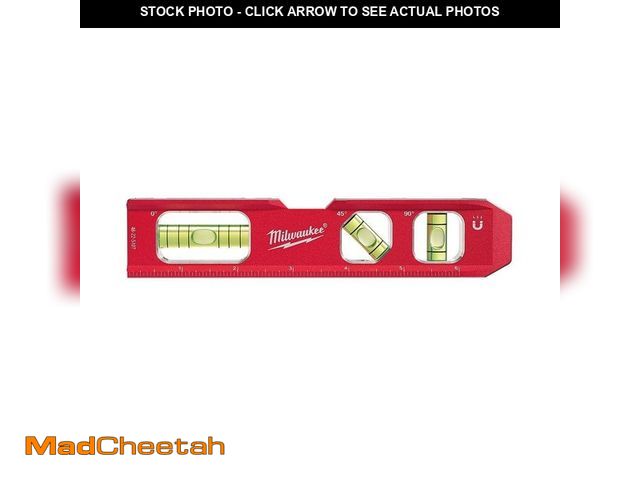 Lot 74-13692190 - *DIRTY/SCRATCHED* Milwaukee 7 in. Billet Torpedo Level *DIRTY/SCRATCHED*  - USED