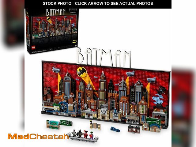 Lot 74-13045303 - LEGO DC Batman: The Animated Series Gotham City Build and Display Adult Set with Minifigures, DC Col...