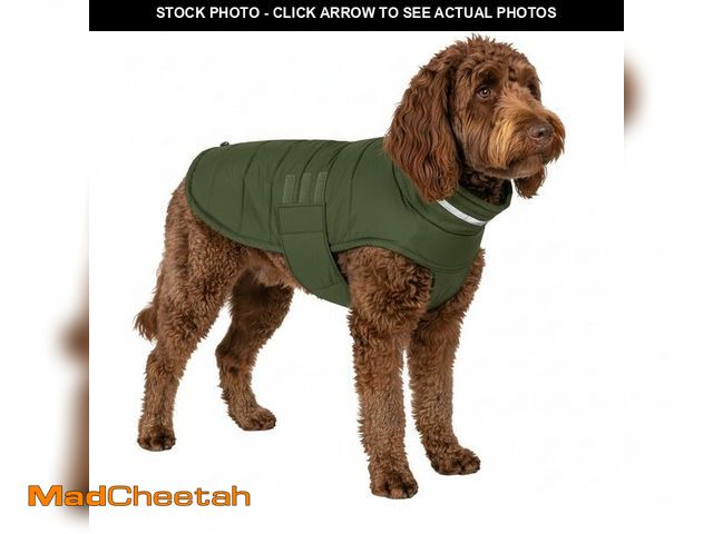 Lot 74-13474716 - Mklhgty Waterproof Dog Coat for Medium Dogs, Warm Dog Winter Jacket, Reflective Windproof Turtleneck...