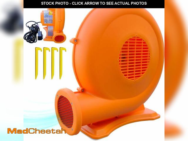 Lot 74-14311312 - Sportspower 750W Air Blower for Inflatable Bounce House, Heavy Duty Electric Blower for Bouncers and...