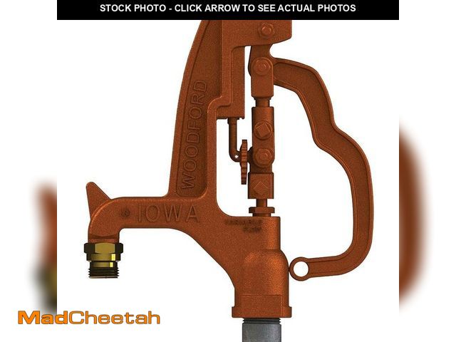 Lot 74-12682472 - Woodford 1 in. x 3/4 in. NPT x MPT 1 in. gal.vanized Steel Pipe x 2 ft. Bury IOWA Freezeless Yard Hy...