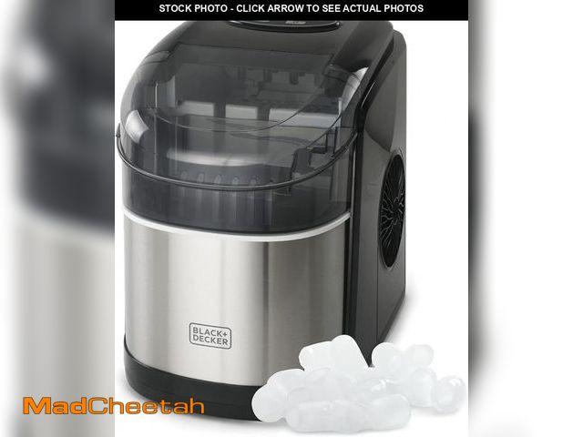 Lot 74-12337913 - BLACK+DECKER 26 lb. Capacity Ice Maker - UNUSED