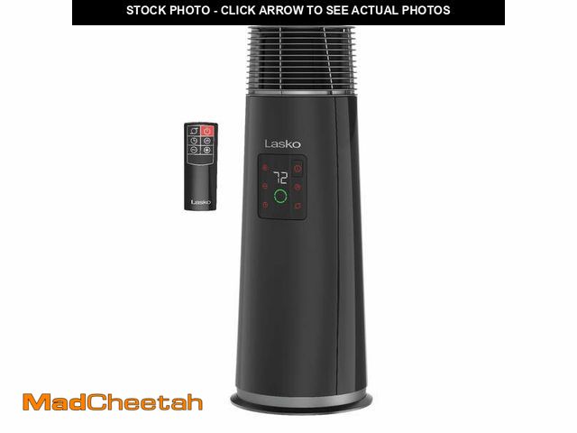 Lot 74-13693283 - Lasko 24" 1500W Full Circle Warmth Oscillating Ceramic Space Heater, Black, CT24362 - UNUSED