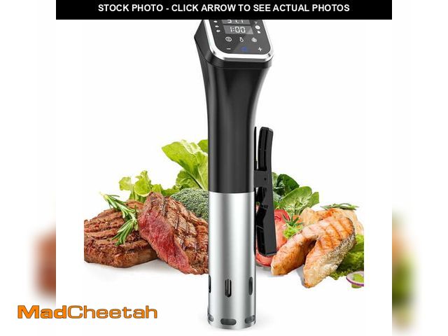 Lot 74-12668571 - Casualife Sous Vide Precision Cooker, 1100W Immersion Circulator with Digital Touchscreen and Preset...