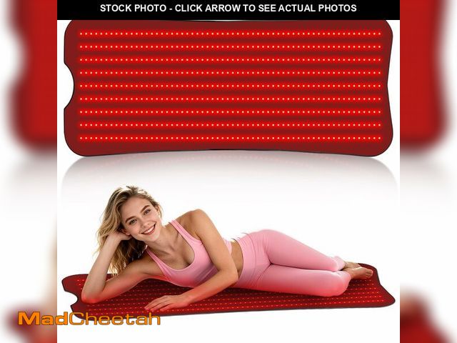Lot 74-13776584 - Cosnyu Red Light Therapy Mat for Body, Red Light Therapy Pad with Controller, 2 in 1 LEDs (660nm &am...