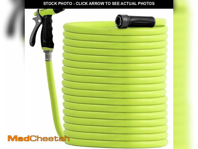 Lot 74-14347886 - GAOLLY Garden Hose 5/8 in. x 100 ft.,Lightweight All-Weather Water Hose, Durable and Flexible - UNUS...