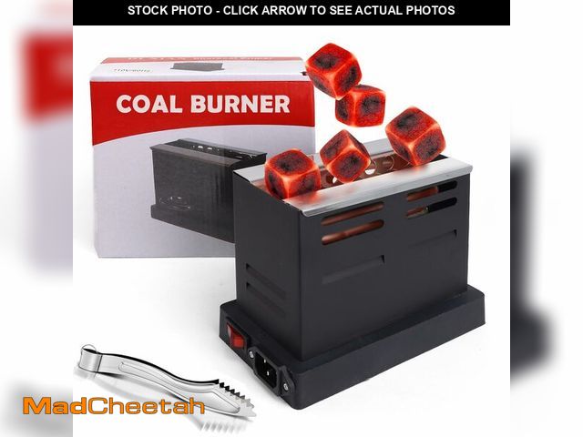Lot 74-12601533 - Coco Hamra Charcoal Burner - Multipurpose Electric Fast Hookah Charcoal Burner Heater 800w High Powe...