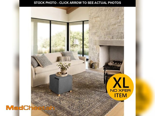 Lot 74-13790874 - Loloi Amber Lewis Morgan Collection MOG-03 Denim/Multi 8'-3" x 11'-3" 38" Thick Area Rug feat. Cloud...