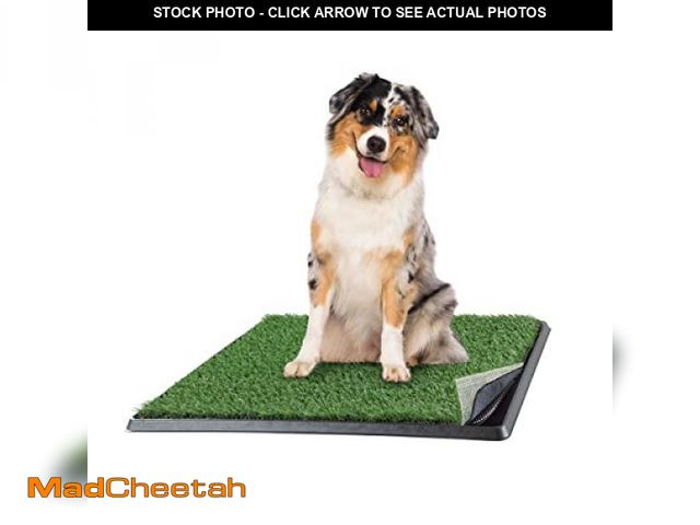 Lot 74-12396387 - Artificial Grass Puppy Pee Pad for Dogs and Small Pets - 20x25 Reusable 4-Layer Training Potty Pad w...