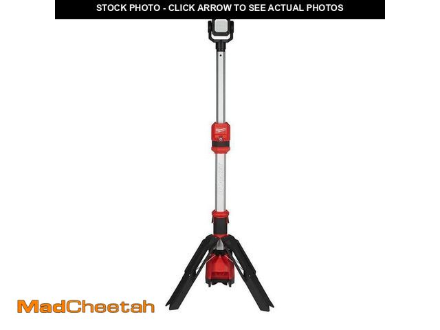 Lot 74-13132094 - Milwaukee M12 12-Volt Lithium-Ion Cordless 1400 Lumen ROCKET LED Stand Work Light (Tool-Only) - UNUS...