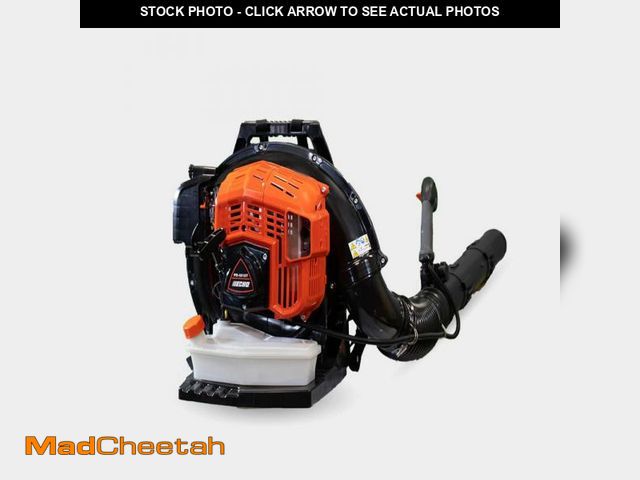 Lot 74-12472552 - 200 MPH 700 CFM 59.7 Cc Gas Low Exhaust Emission Engine Backpack Leaf Blower with Tube-Mounted Throt...