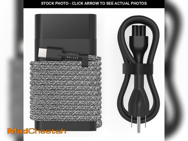 Lot 74-14338688 - QIOUZW 90W USB C Laptop Charger Compatible with HP Spectre x360, EliteBook 1040 G4,Chromebook Fast C...