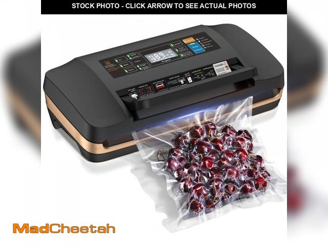 Lot 74-11545858 - 95kpa Vacuum Sealer Machine,Commercial Full Automatic Food Sealer,Powerful Sealing System with Doubl...