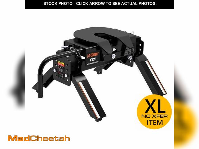 Lot 74-12755255 - CURT E16 5th Wheel Hitch with Dual Axis Head and 16,000 lbs. Capacity - UNUSED