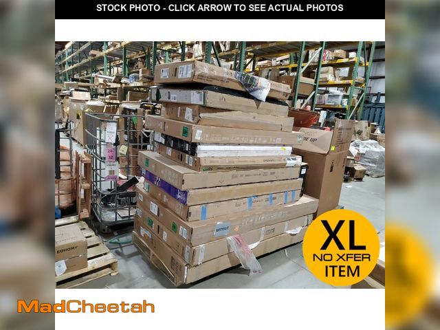 Lot 74-12787482 - 1 Pallet of 13 Damaged / Cracked TVs TS 89039- MUST BE PICKED UP IN 7 DAYS !!!! - UNUSED