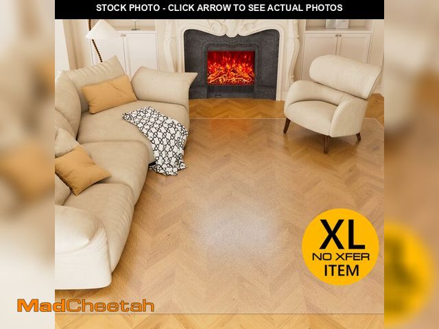 Lot 74-13790743 - Clear Floor Mat 8x10 for Under Dining Table Ã¢â¬â Plastic Waterproof Non Slip Vinyl Area Rug, Har...