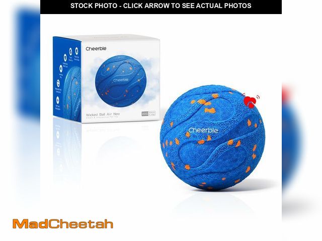 Lot 74-14424668 - Cheerble Wicked Ball AIR Neo Interactive Dog Toy for Medium &amp; Large Dogs - UNUSED